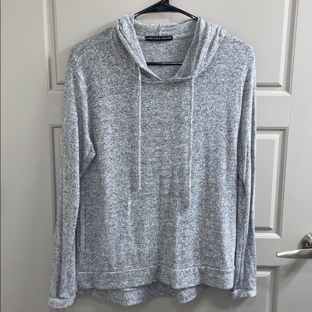 Heather Grey Light Weight Pullover